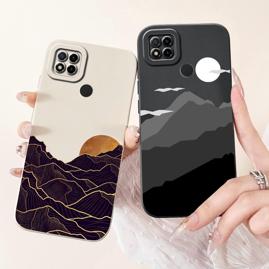 For Xiaomi Redmi 9C NFC Case For Redmi 10A Sport Cover Fashion Flower Fundas For Redmi 9 Activ 9C Anti-Drop Soft Silicone Bumper
