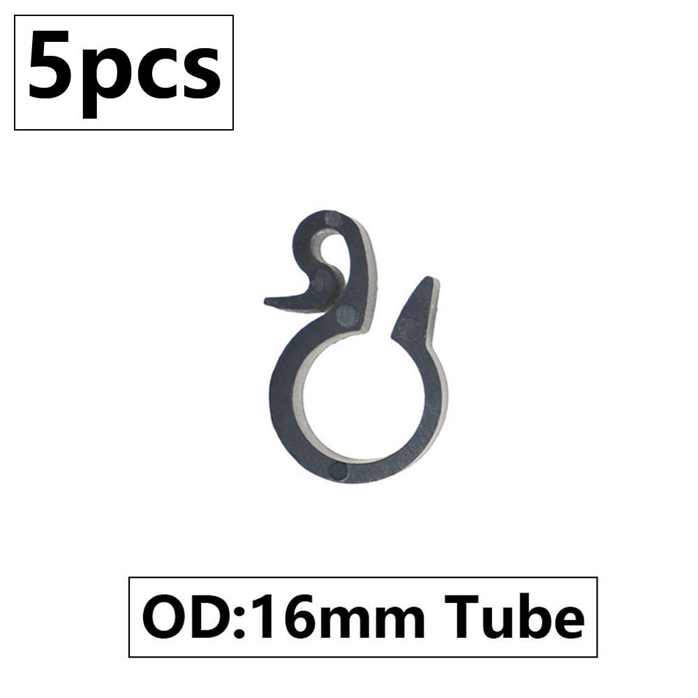 5pcs 16/20/25mm PE Pipe Barb Connector Straight Tee Elbow Plug Garden Water Hose Reducing Splitter Joint Drip Irrigation System