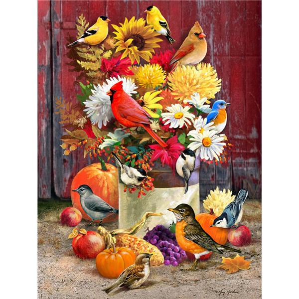 5D Diamond Rhinestones Paintings Bird Autumn Full Drill Diy Diamond Mosaic Embroidery Animals Cross Stitch Kit Hobby Home Decor