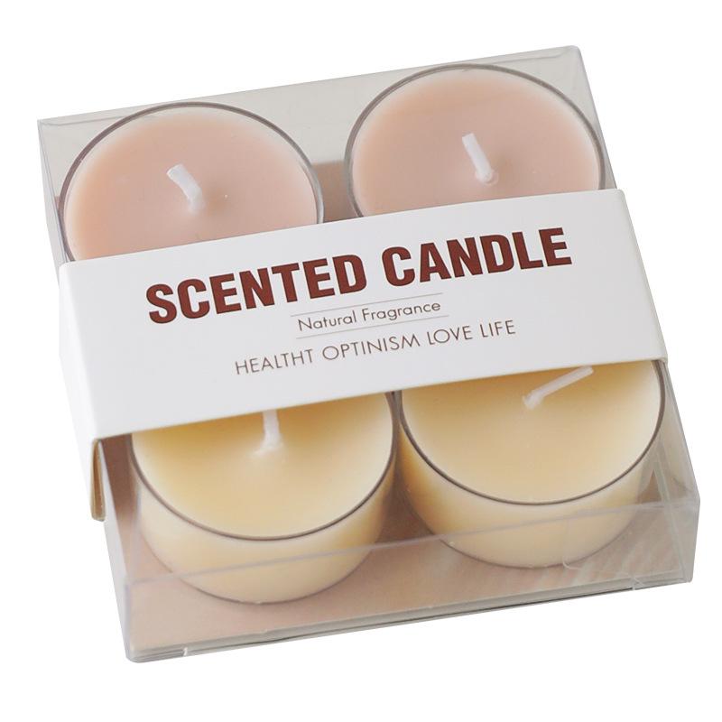 Colorful Aromatherapy Tea Light Scented Candles - Handmade, 8-Hour Mini Atmosphere Boosters