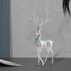 Sculpture Figurine, Deer Statue, Table Ornament for Chimney Cabinet, House Decoration, Gift