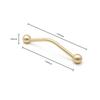 Modern Zinc Alloy Wardrobe Door Handle Single Hole Nordic Minimalist Cabinet Knob Drawer Handle Furniture Hardware