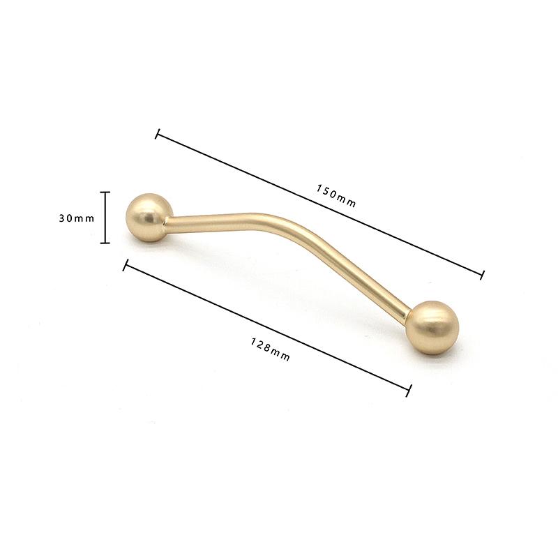 Modern Zinc Alloy Wardrobe Door Handle Single Hole Nordic Minimalist Cabinet Knob Drawer Handle Furniture Hardware