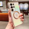 Electroplated silk pattern magnetic suction Samsung S11 Apple iPhone11 sand powder soft case mobile phone case protective case S11