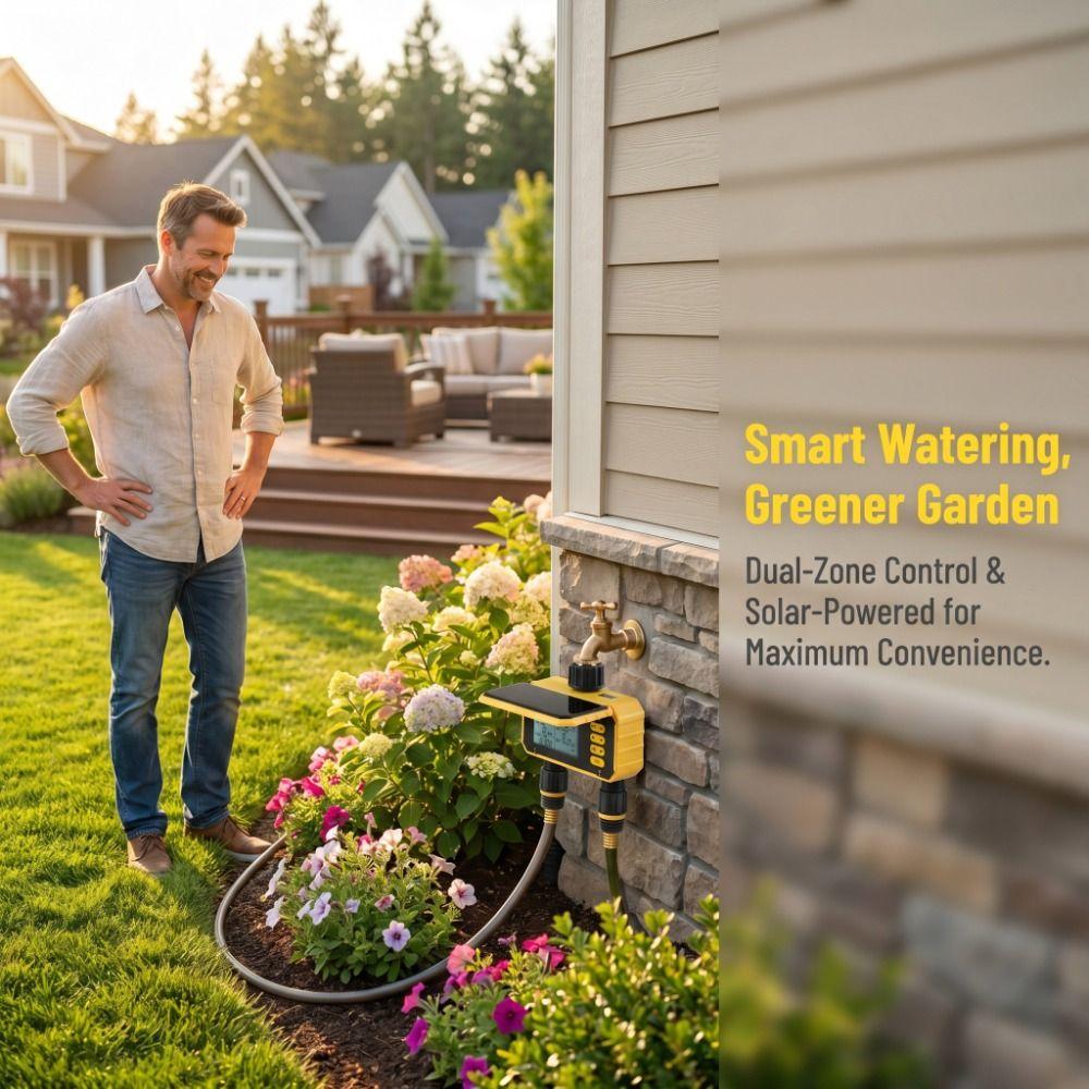 Micro-spray Intelligent Watering Device Rain Sensor Programmable Sprinkler Timer Garden Irrigation