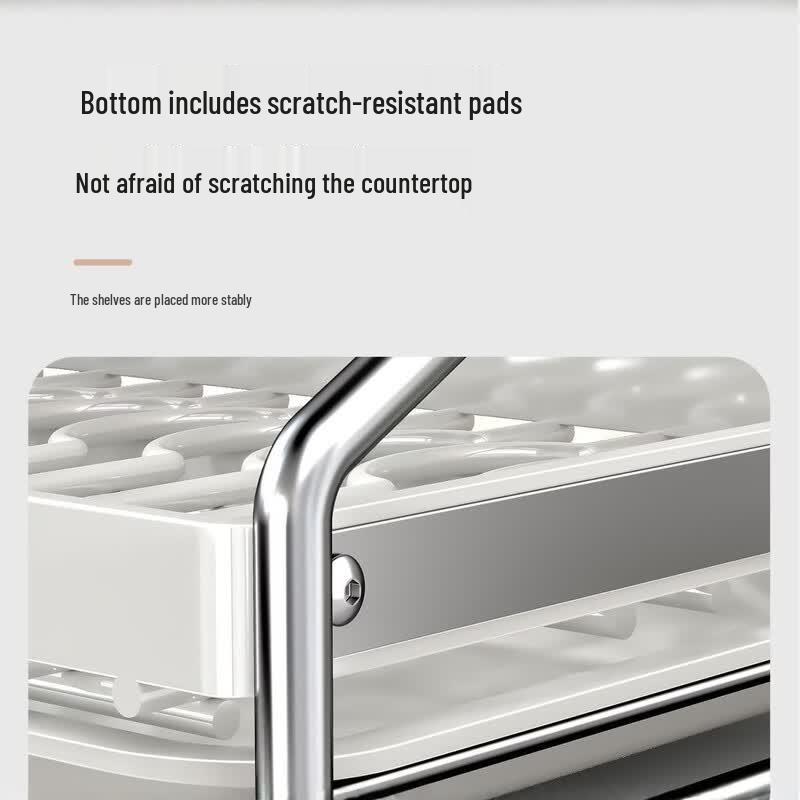 Cmaos 3-Tier Countertop Kitchen Dish Drying Rack