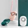 Mini USB Fan,Portable Hands Necklace Fan, Rechargeable Handheld 3 Adjustable Personal Desk
