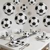 12 Lanternes en Papier pour Fête de Football Décoration de Fête sur le Thème du Sport Enfants Garçon Fille Anniversaire Cadeaux de Fête Artisanat en Papier Suspendu