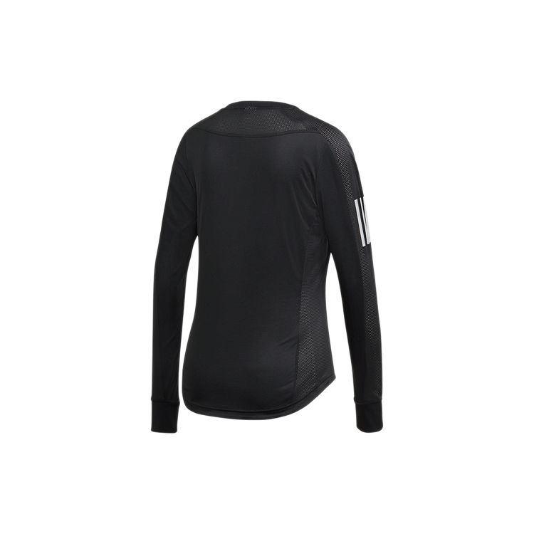 Adidas OTR Long Sleeve Tee Women Athletic Apparel Black GL7984