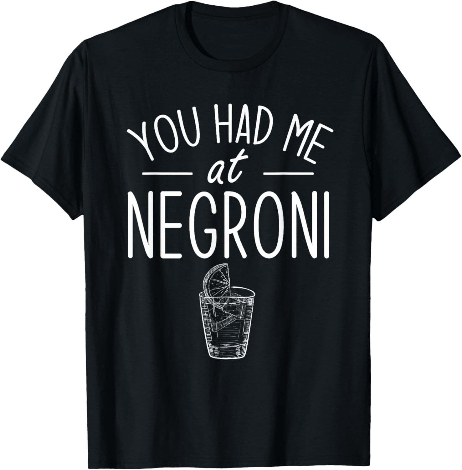 You Had Me At Negroni T-Shirt S разноцветный
