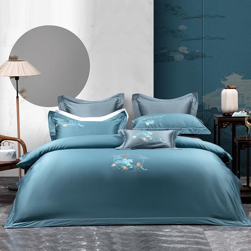 

Duo Xi Ai Jiangshan Fu Cloud Brocade Cotton Bedding Set