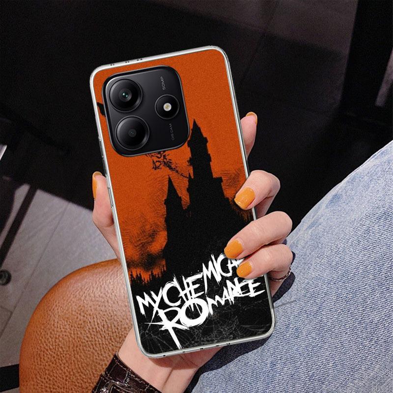 My Chemical Romance MCR Phone Case For Xiaomi Redmi Note 15 14 13 12S 12 11 Pro Plus 14S 11S 11E 10 10S 11T 5G Personalized Cove