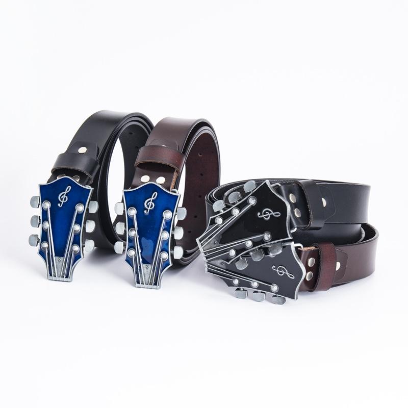 Band Belt Zinc Alloy Belt Nightclub Men's Personality Fashion Pants Buckle