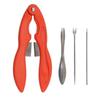 Stainless Steel Crab Tool Set With Removable Components For Seafood Lovers Kitchen Gadgets