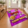 Brawl Stars Custom Name Personalized Rug Non‑Slip Doormat Floor Carpet Housewarming Birthday Gift for Family Friends