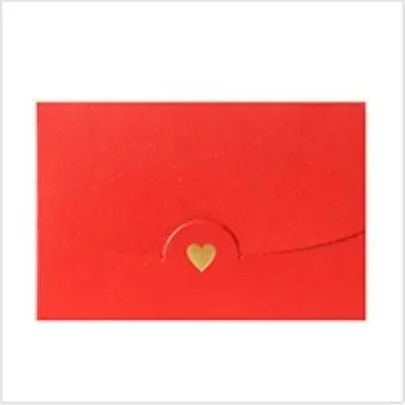 20pcs Mini Envelopes Small Greeting Card Name Card Envelope Hot Stamping Love Pearlescent Paper