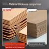 Thick Kraft Paper A4 Document Bag for Contracts and Storage