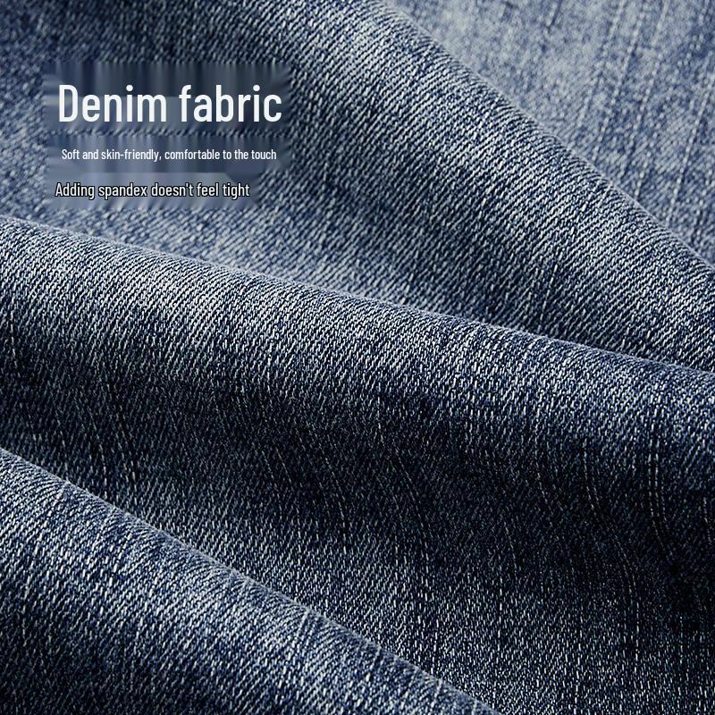 HLA Men's Straight Fit Denim Jeans