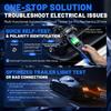 VDIAGTOOL V200 Car Electric Circuit Tester 6V-30V Automotive Power Probe Kit Electrical System Tester LCD Display Voltage Tester