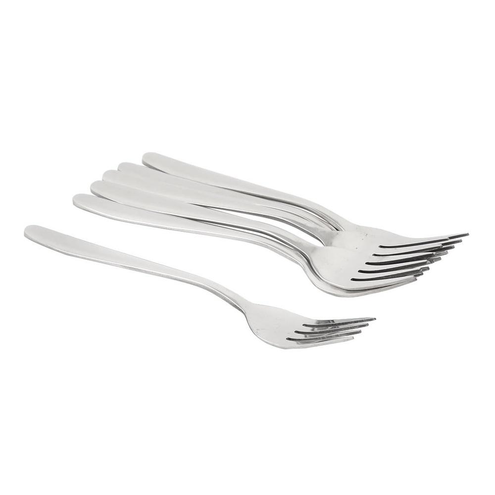 

Stainless Steel Dinner Forks 6 Pack Durable Tableware Kitchen Cutlery Salad Forks Family Picnic Camping Use United States