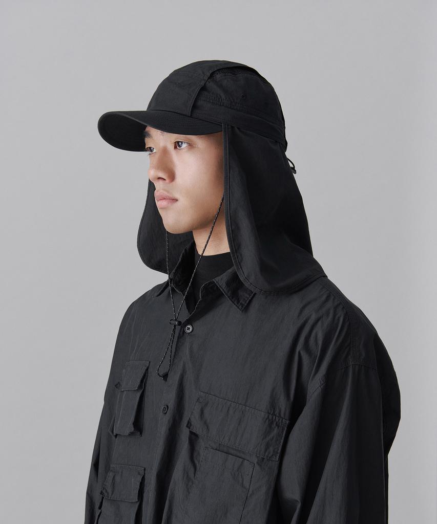MUSINSA STANDARD [City Leisure] Cn Long Desert Cap [Black]