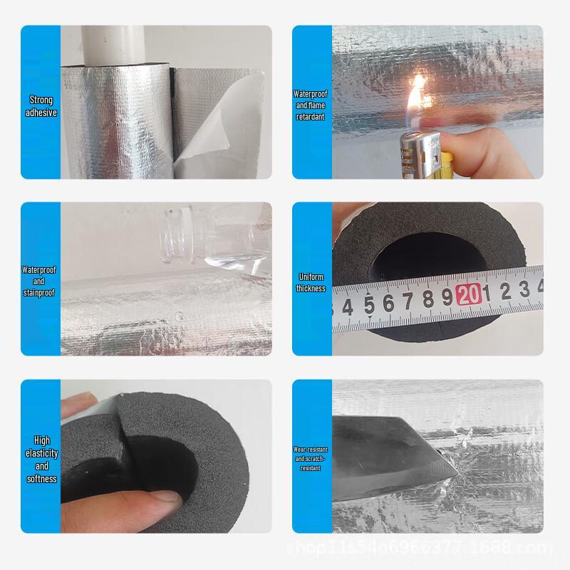 Jingjulong Aluminiumfolie Isolationsrör