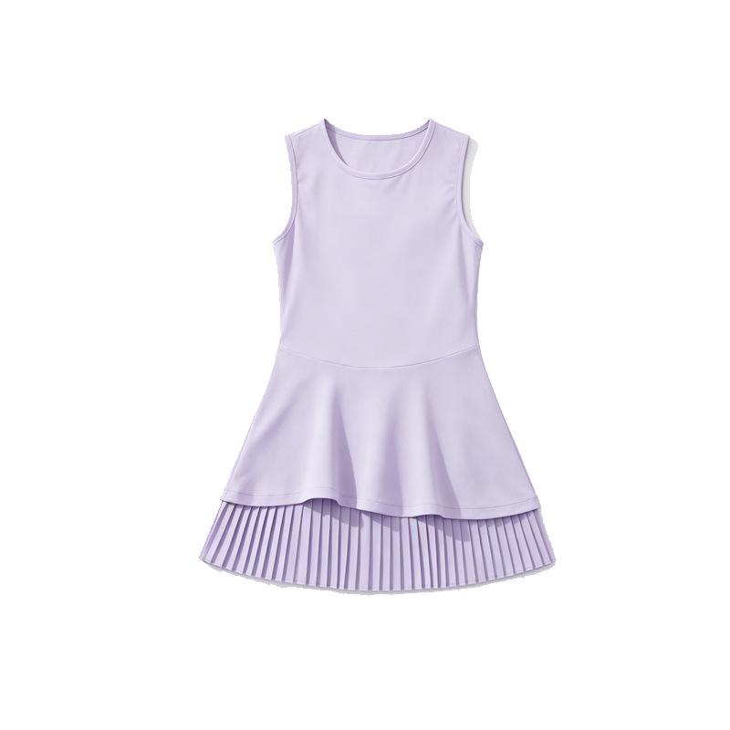 Girls' Pleated Tennis Skirt - Quick-Dry, Anti-Exposure Summer Sports Skirt 2026