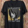 Rage Against The Machine Camiseta de Rock Protesta Gráfica Unisex Negra - T440