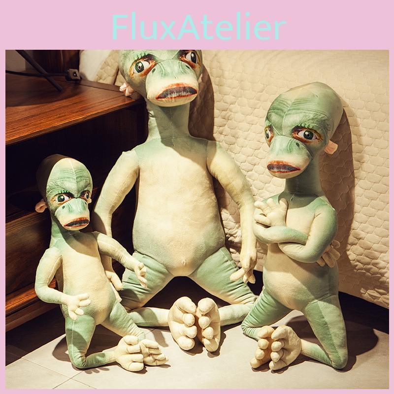 Creative Alien Plush Pillow Funny Doll Prank Toy Soft Crystal Plush Birthday Gift