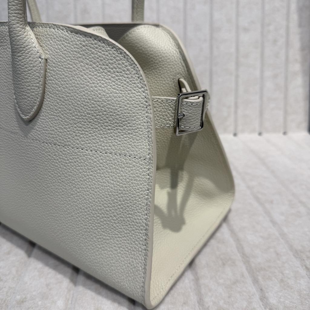 2026 Minimalist Style One-shoulder Tote Bag Top Layer Cowhide Large-capacity Bag Women's Commuter Armpit Bag Handbag Cross-border