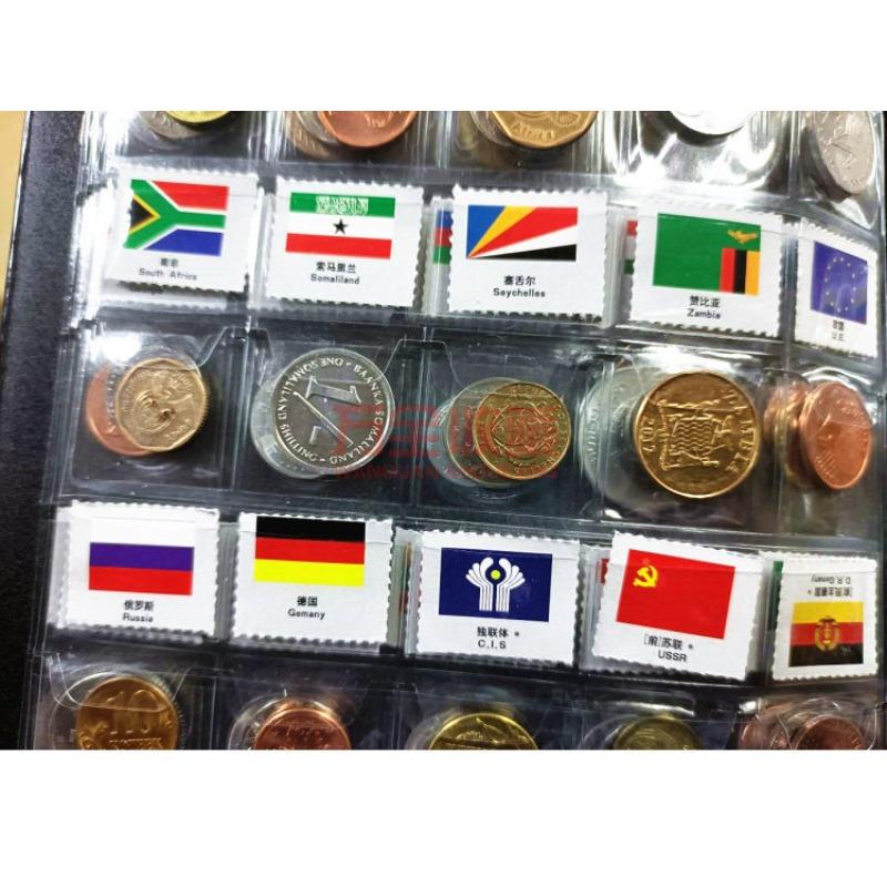 Coins from 120 Countries In the World, Coin Catalogs from 120 Countries and Regions, Foreign Coins, Foreign Currency with National Flags