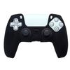 1 Stück Rutschfeste Silikonhülle Skin für PS5 Controller Weiche Hülle Mit Anti-Rutsch-Punkten Daumenstick für Dualsense