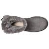 UGG Bocanc Mini Bailey Bow II Gri Femei 1016501-GREY