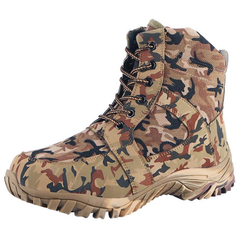 Men's Extra Thick Snow Boots - Wool, Cotton, High Top, Winter, Plus Velvet, Outdoor Cold-Proof