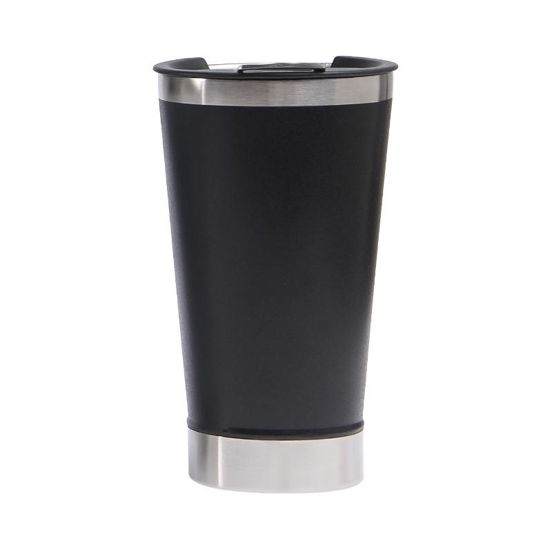 Beer Glasses with Bottle Opener Stainless Steel Double Vacuum Insulation To Protect The Cold Ice Bar Car