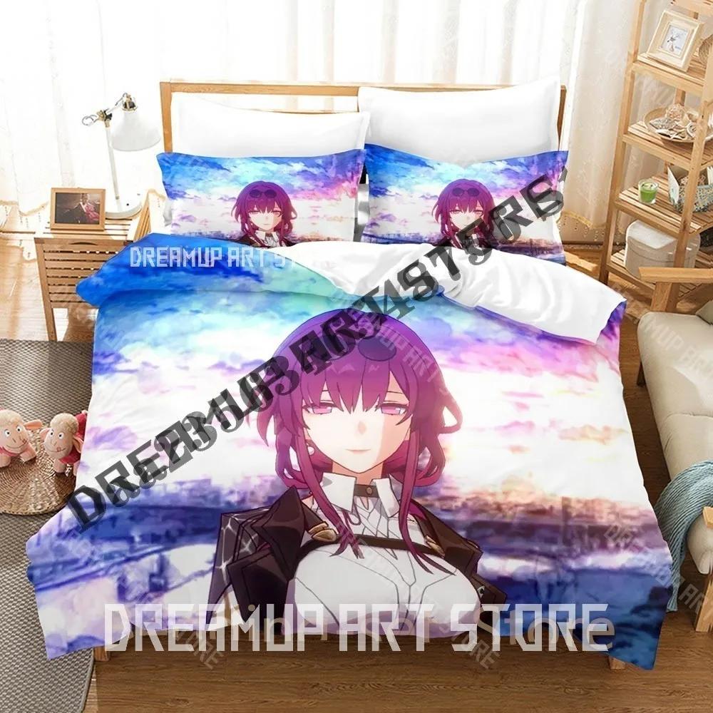 3D Print Honkai Star Rail Kafka Bedding Set Single Twin Full Queen King Size Bed Set Adult Bedroom Duvetcover Sets Anime Bed