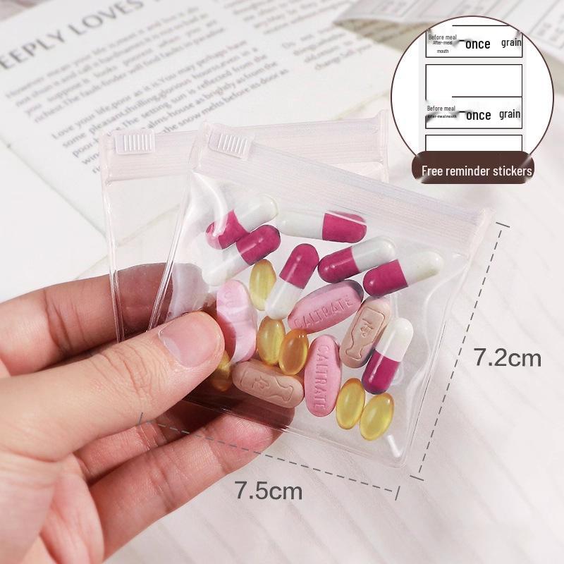 

Exclusive Portable Mini Pill Organizer Bags – Ideal for On-the-Go Medication Storage