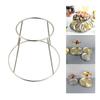 Tray of Round Steel Food Stainless Versatile Accessories