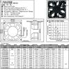 ABDO 8038 12V DC Cooling Fan
