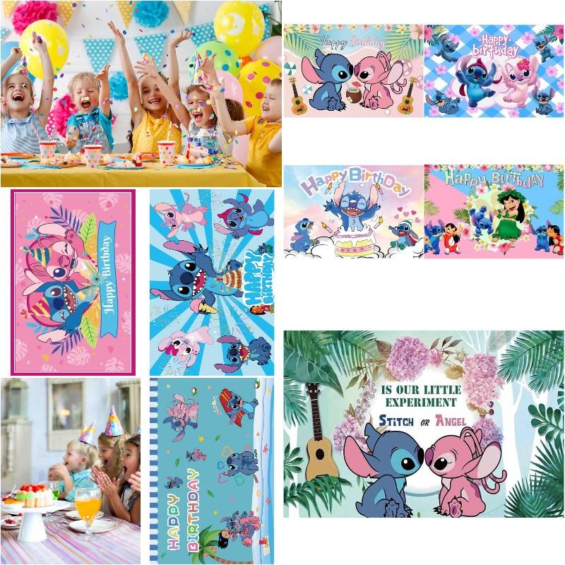 Lovely Lilo Stitch Party Studio Decors Background For Birthday Celebrations!