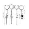 Creative Fencing Pendant Metal Keychain Bag Charm Keychain Accessories for Men Women Backpacks Handbag School Bag