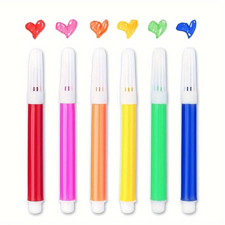 30/60pcs Mini Colored Markers Smooth Flow Vibrant Watercolor Pen Art Supplies Drawing Painting Tools Coloring Doodling ZSY