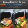 Qianxing Stainless Steel Long Handle Slotted Spoon Set