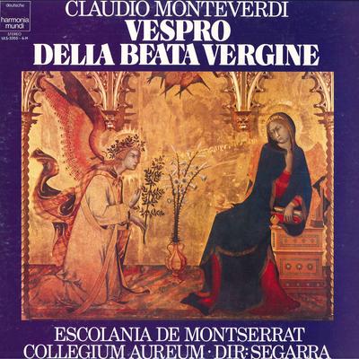 LP Record ESCOLANIA UND CAPELLA DE MUSICA MON Claudio Monteverdi Vespro Della Be ULS32056H DEUTSCHE HARMON 1978 Japan Classical Used