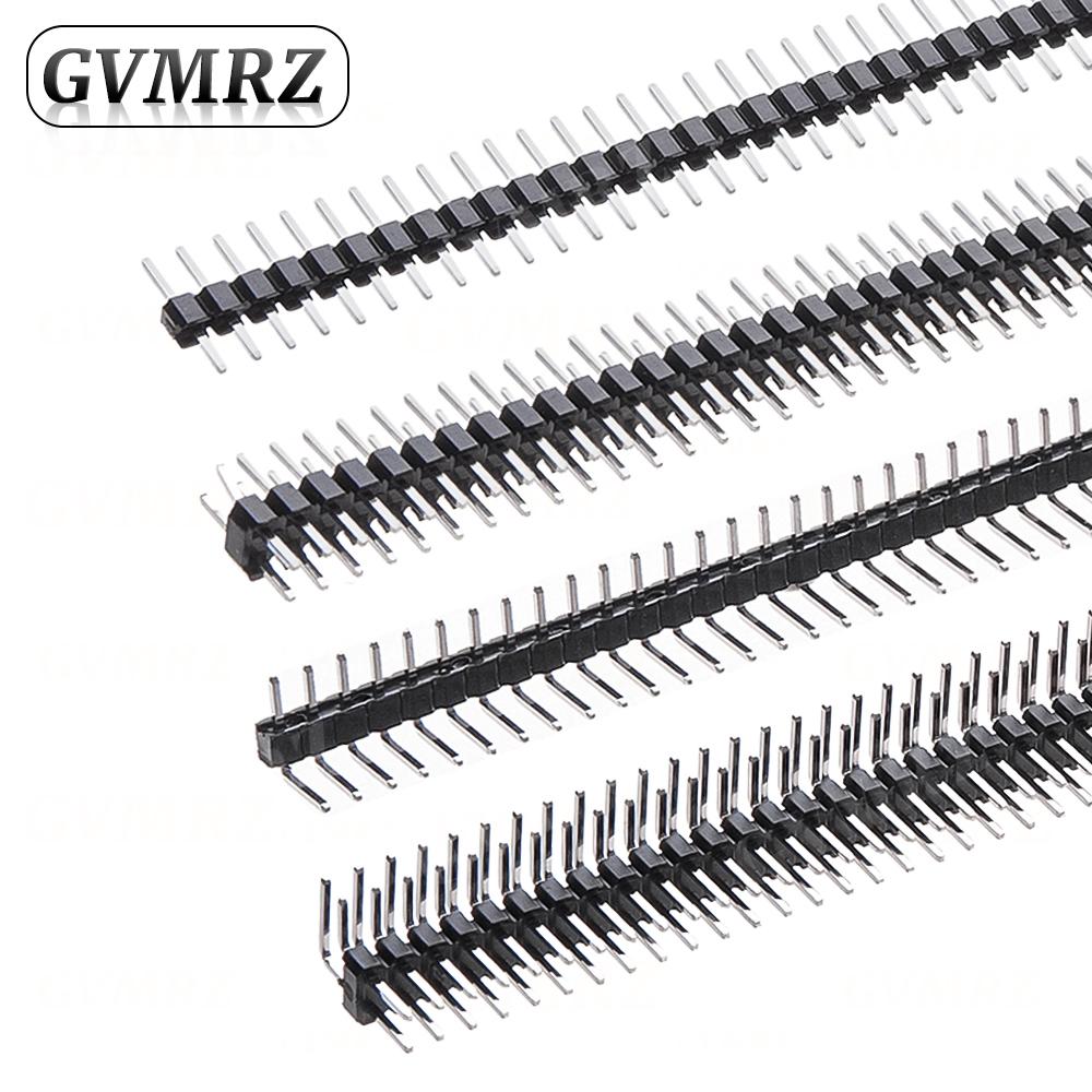 10PCS 2.0mm 40 Pin Male Single Row Pin Header Strip 1*40P 2mm Male Pin Header Connector 2*40P