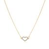 Fashion Rhinestone Heart Choker Necklace For Women Short Chain Shape Pendant Collares Necklace Ethnic Bohemian Jewelry Kolye