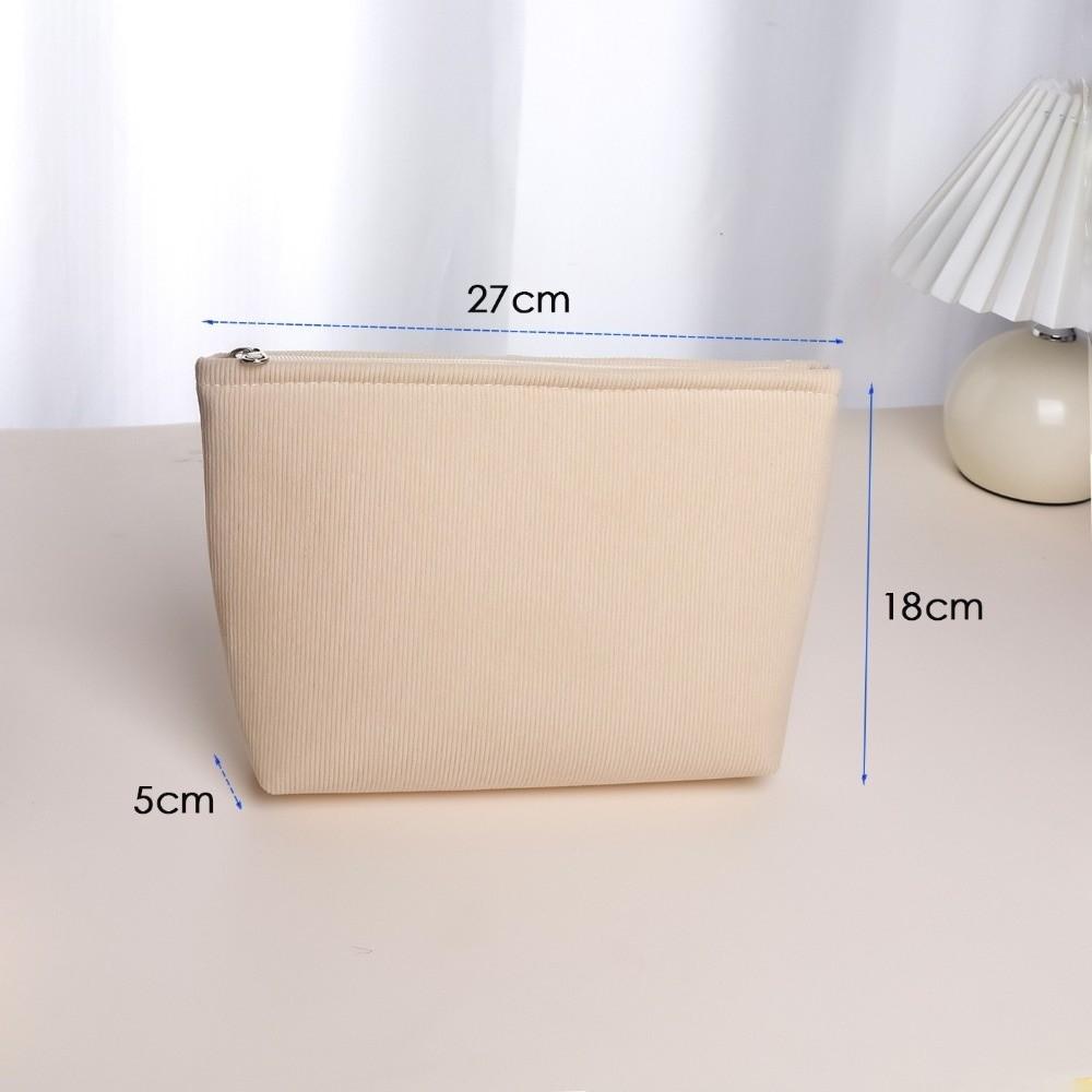 New Corduroy Cosmetic Organizer Bags Waterproof Portable Makeup Bags Durable Large Capacity Toiletry Bags Travel