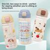 Cartoon Jump Lid Insulated Water Bottle With Stainless Steel Inner For Kids And Students
