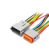 5 Sets Deutsch DT connector with 15cm Wiring harness DT06-2S/DT04-2P 2P 3P 4P 6P 8P 12P waterproof electrical connector