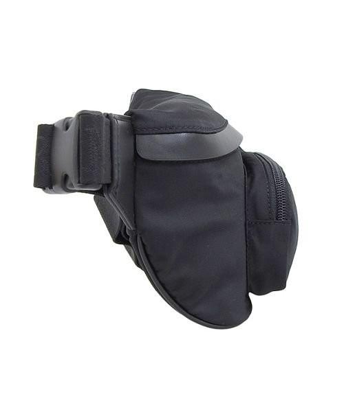 Emporio Armani impressive men's waist bag black